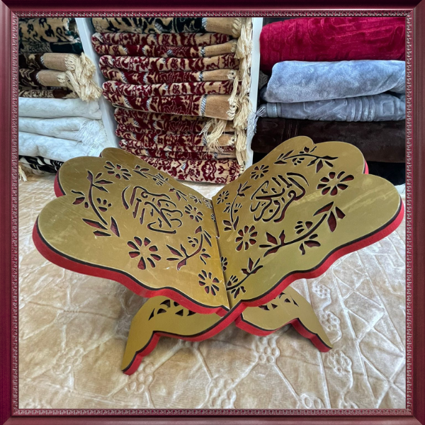 Support Coran or et rouge