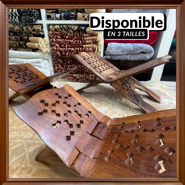 Supports Coran en Bois véritables