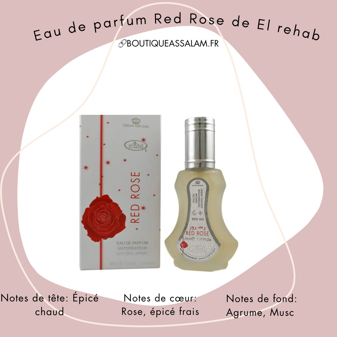 Eau de parfum Red Rose El Rehab