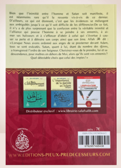 L'inimitié de Satan, de Cheikh Raslan (Français-Arabe)