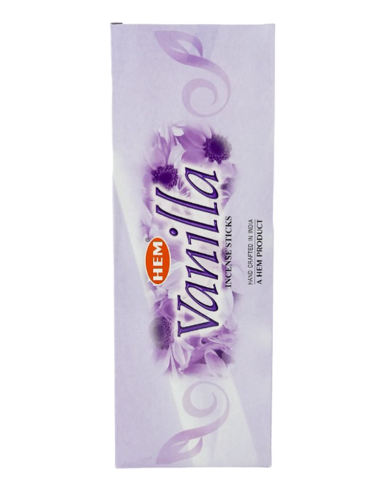 Lot de 6 Boîtes d’Encens HEM Vanille