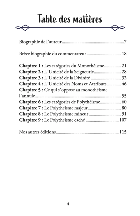 Allah, L’Unique – Comprendre le Tawhid