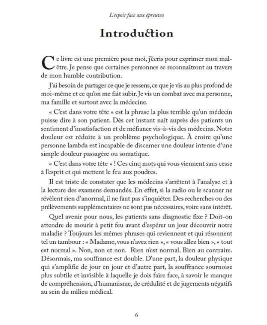 L’espoir face aux épreuves