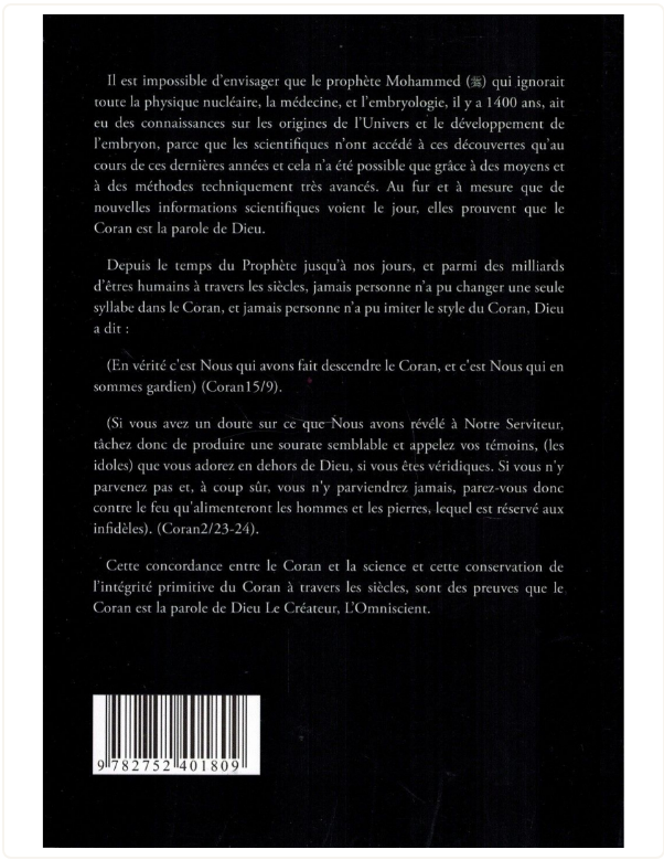 Les Secrets Scientifiques du Coran