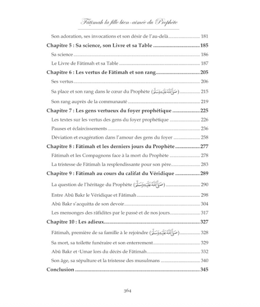 Fâtimah Az-Zahrâ – La fille bien-aimée du Prophète