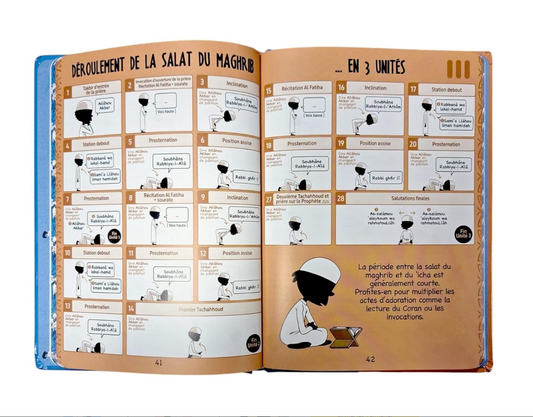 MINI GUIDE ILLUSTRÉ: LA SALAT ET LES ABLUTIONS (VERSION GARÇON)