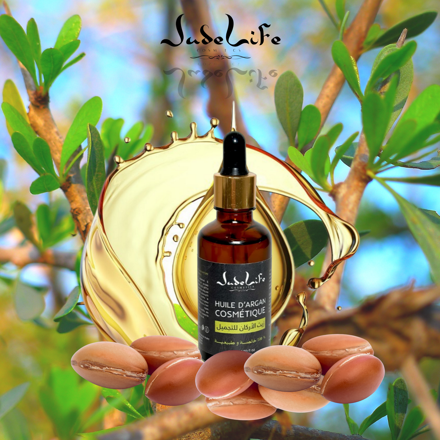 Un élixir marocain riche en vitamine E et acides gras essentiels. Idéal pour nourrir, hydrater et revitaliser peau, cheveux et ongles.