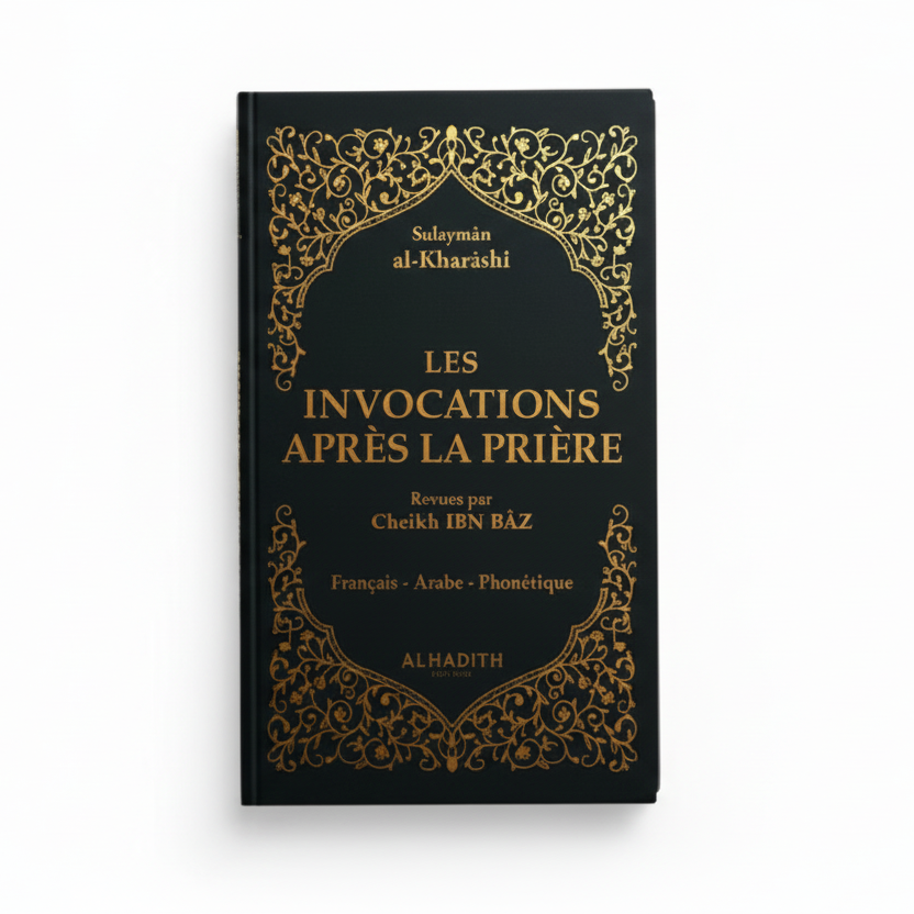 Les Invocations après la Prière | Noir et doré