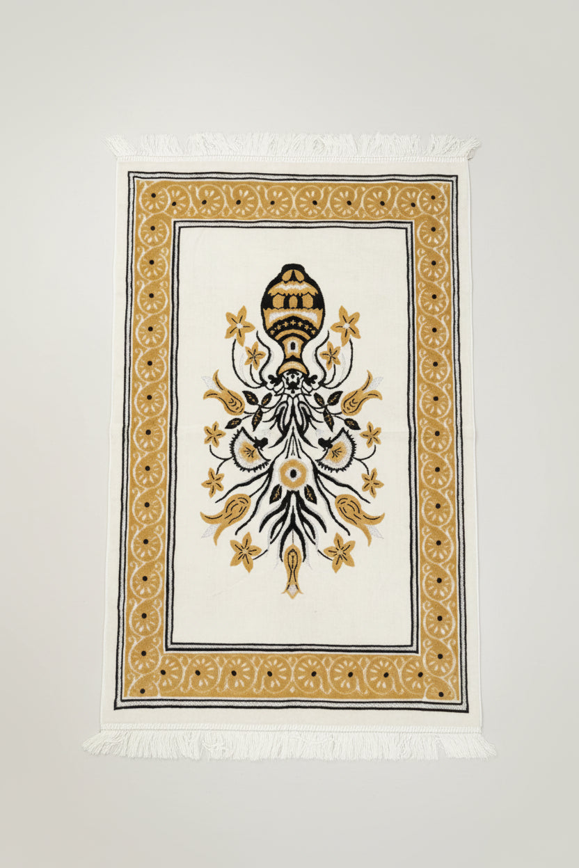 Tapis de prières avec motifs