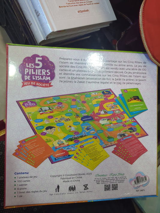 JEU DE SOCIÉTÉ LES 5 PILIERS DE L'ISLAM