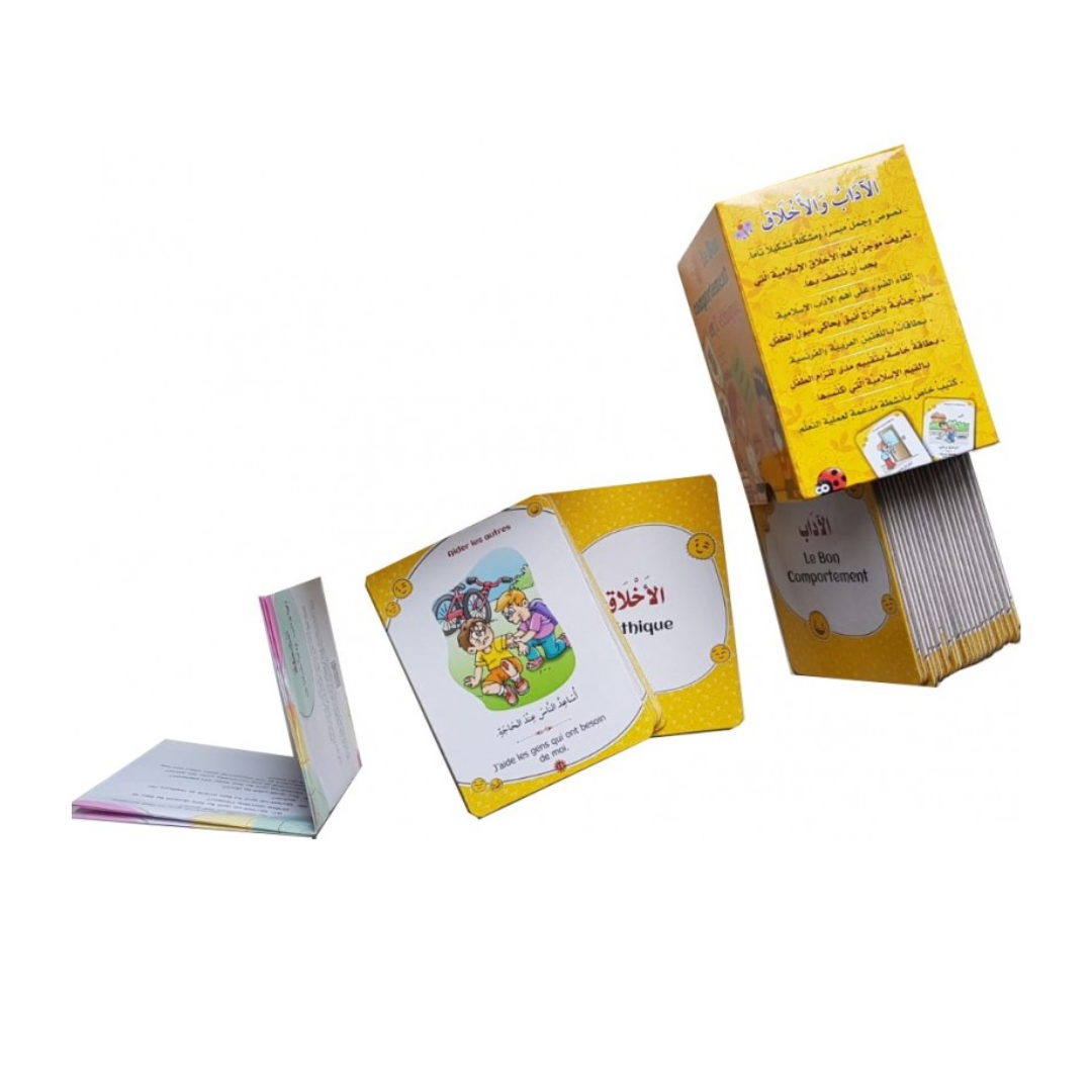 Le Bon Comportement Et L'éthique : Jeu De 36 Cartes (Français- Arabe)