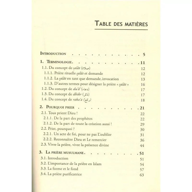 POURQUOI PRIER ? - MOSATAFA BRAHAMI - TAWHID