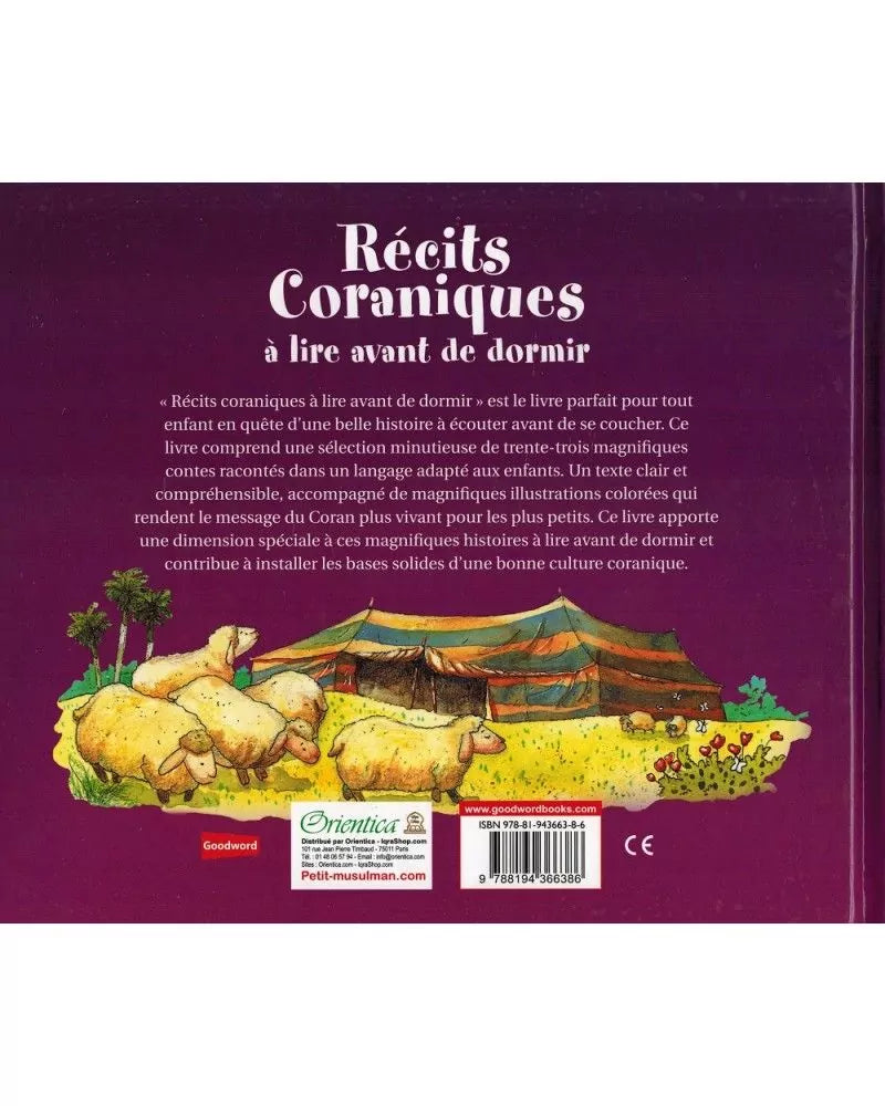 RÉCITS CORANIQUES À LIRE AVANT DE DORMIR - SANIYASNAIN KHAN - GOODWORD