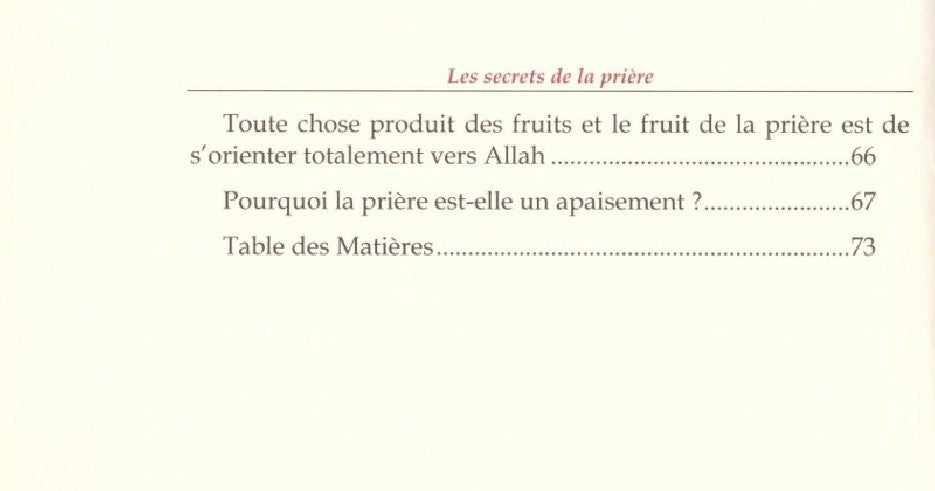 LES SECRETS DE LA PRIÈRE - IBN AL QAYYIM - TAWBAH