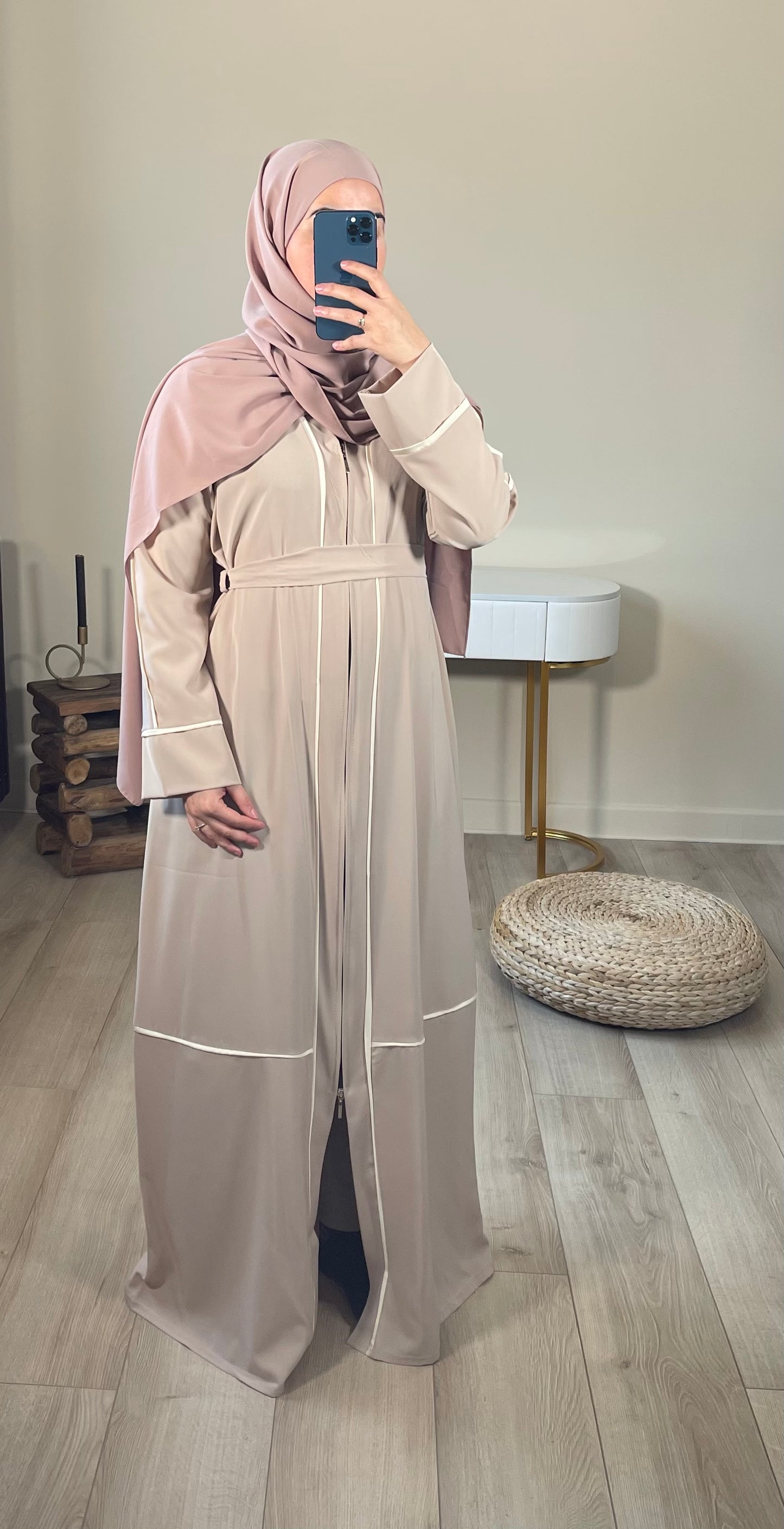 ABAYA ALIA - NUDE