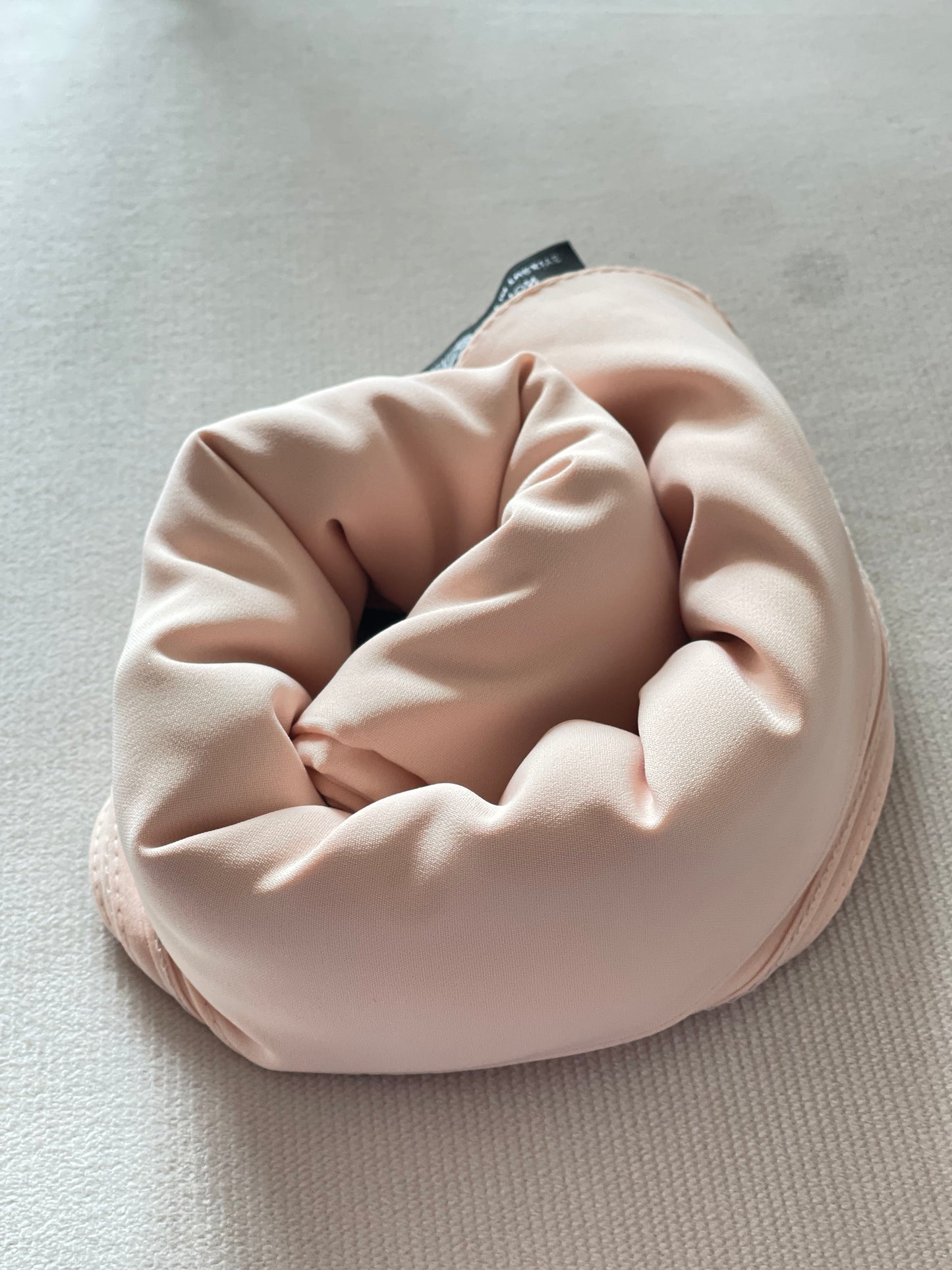 HIJAB- SOIE DE MEDINE- ABRICOT