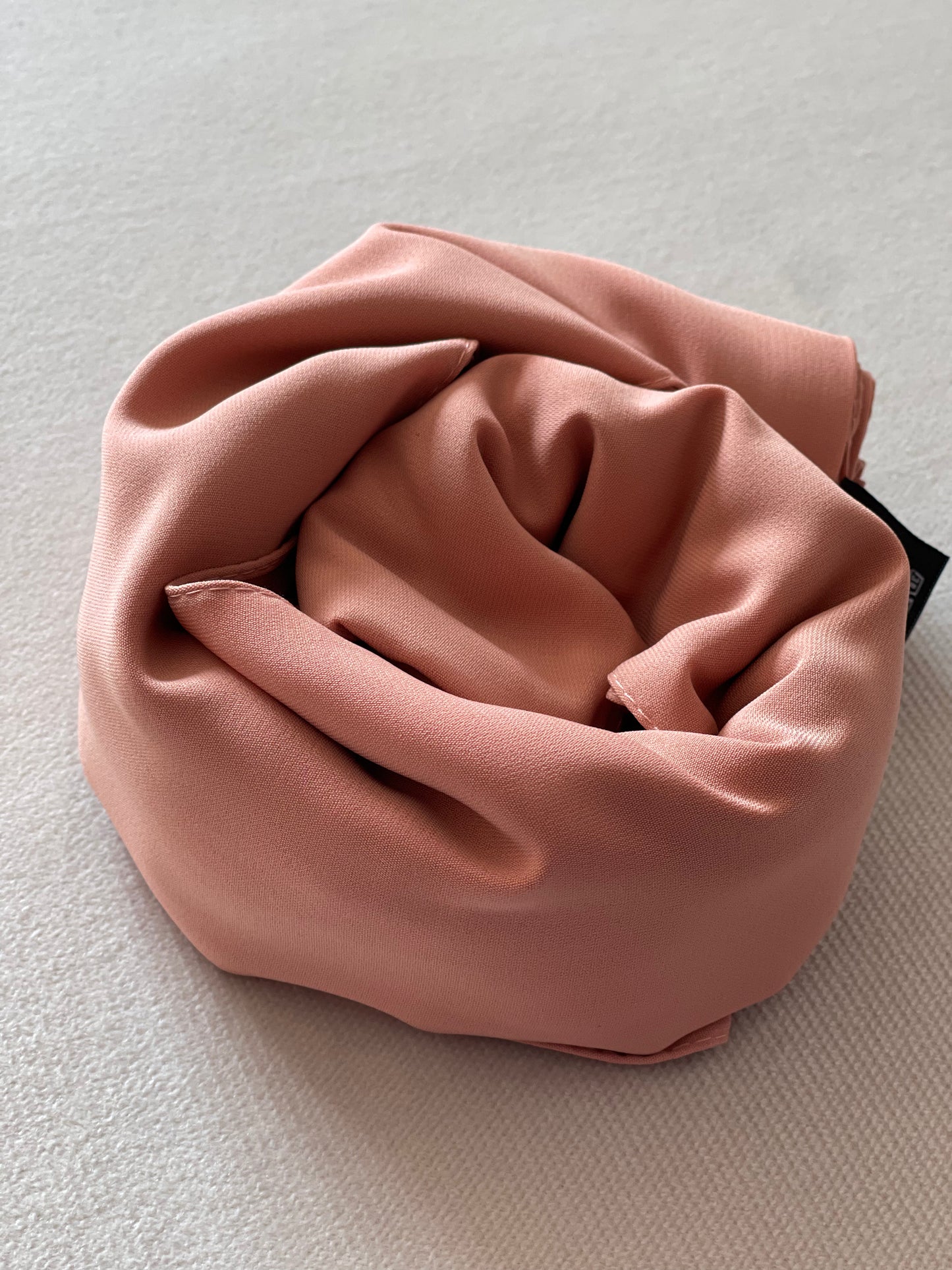 HIJAB- SOIE DE MEDINE- TERRACOTTA