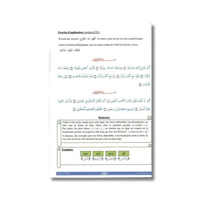 Le Tajwid simplifié – Lecture Hafs