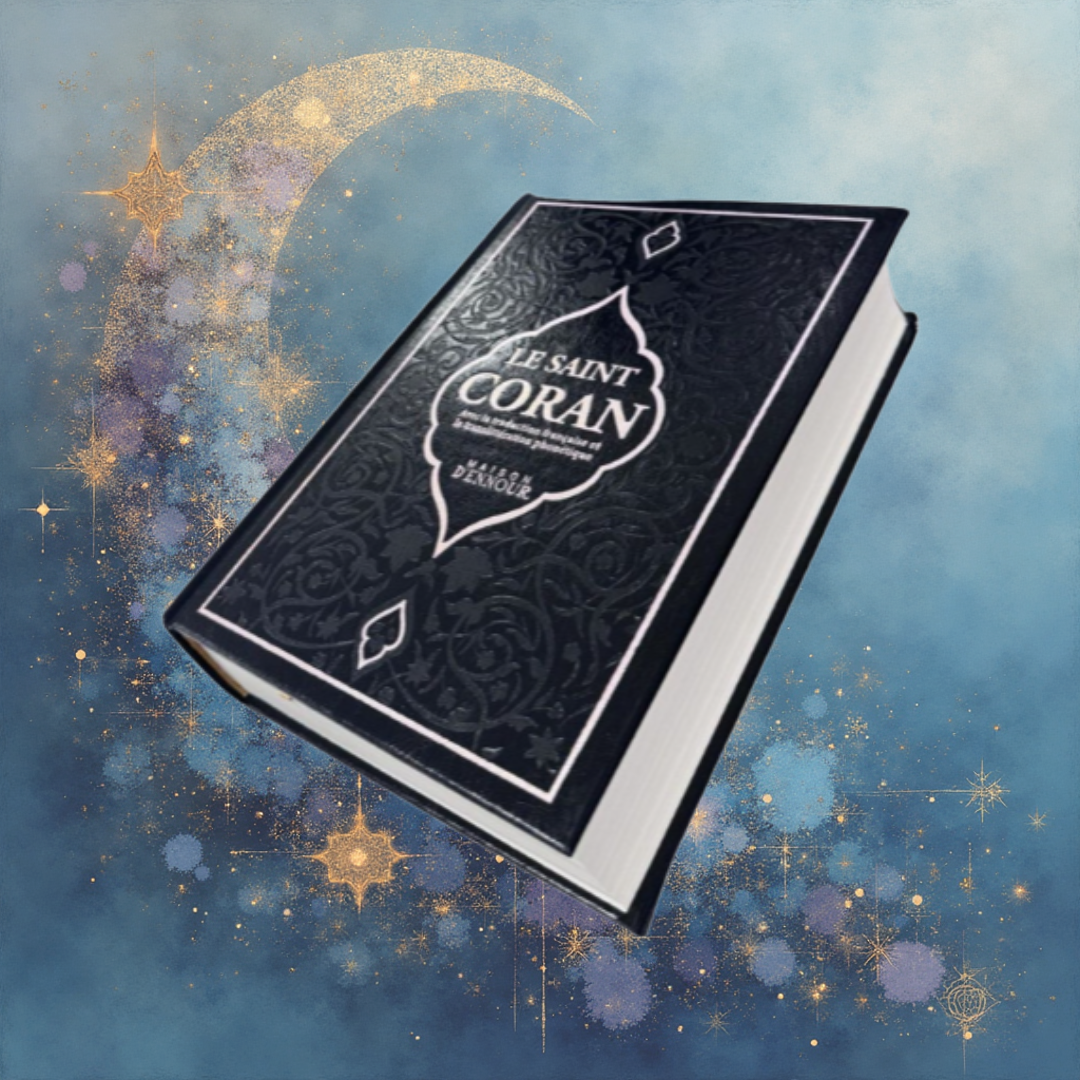 Le Saint Coran Arabe-Français-Phonétique Noir