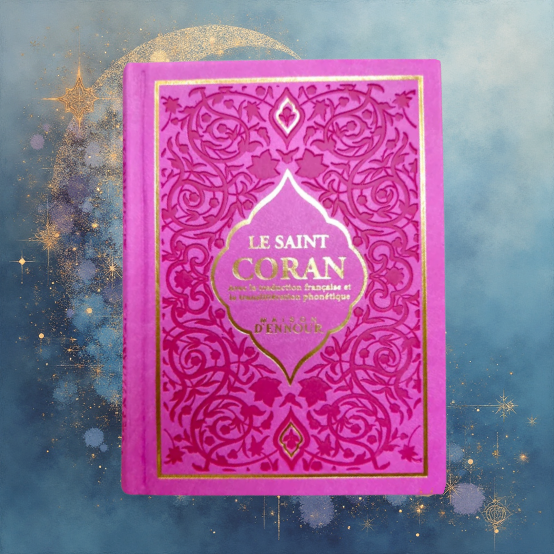 Le Saint Coran Arabe-Français-Phonétique ROSE FUSHIA