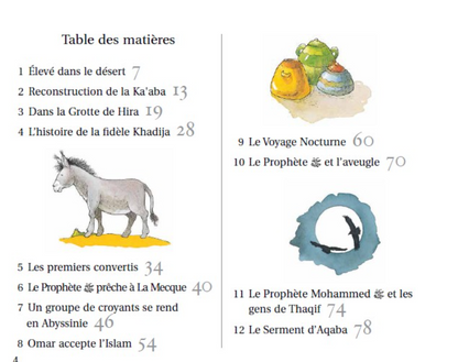 HISTOIRES POUR DORMIR, LA VIE DU PROHPÈTE MOHAMMED - SANIYASNAIN KHAN - ORIENTICA