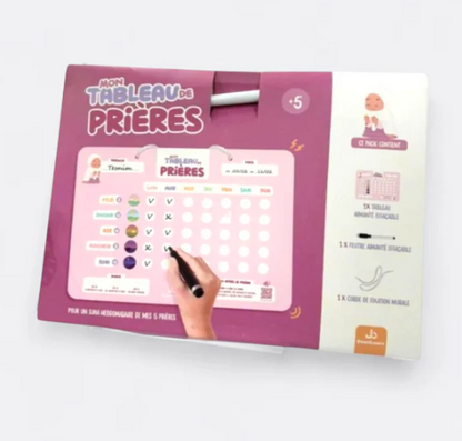 Mon tableau de prières (Rose)