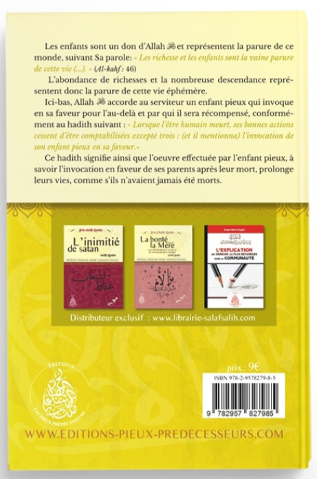 L'Education des enfants - Mohammed Said Raslan - Éditions Pieux Prédécesseurs