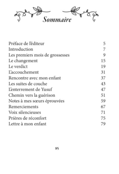 Mon Bébé parti trop tôt - Belkiz Taylan - Editions Al Imam