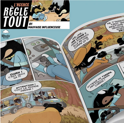 Agence règle tout, mauvaise influence - Tome 1 - BDouin - Muslim Show