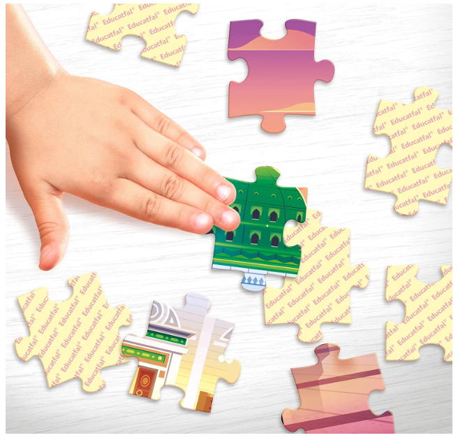Puzzle - Al Madinah Médine la Ville du prophète - Islam pour Enfants) Idée Cadeau
