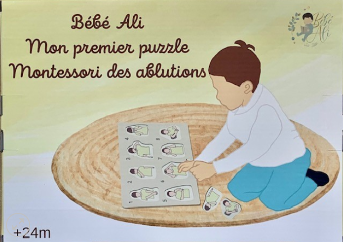 Bébé ALI : Mon Premier Puzzle Montessori des Ablutions