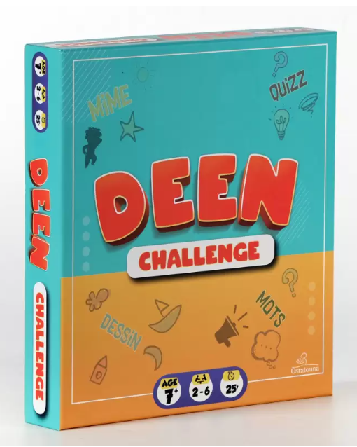 Deen Challenge : 500 Questions et Défis sur l'Islam pour Petits et Grands ! (A partir de 7 ans)