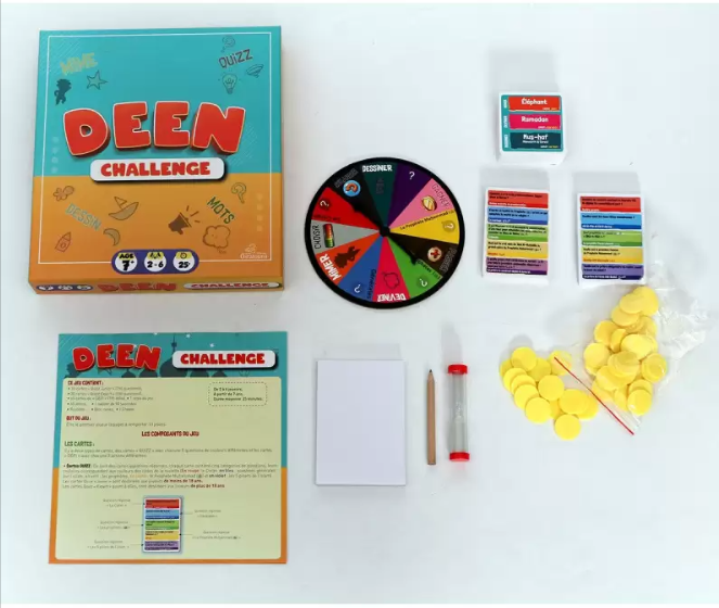 Deen Challenge : 500 Questions et Défis sur l'Islam pour Petits et Grands ! (A partir de 7 ans)