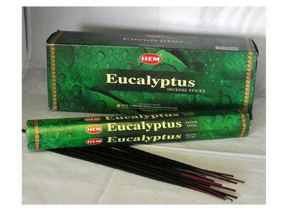 Encens HEM Eucalyptus – Lot de 6 paquets