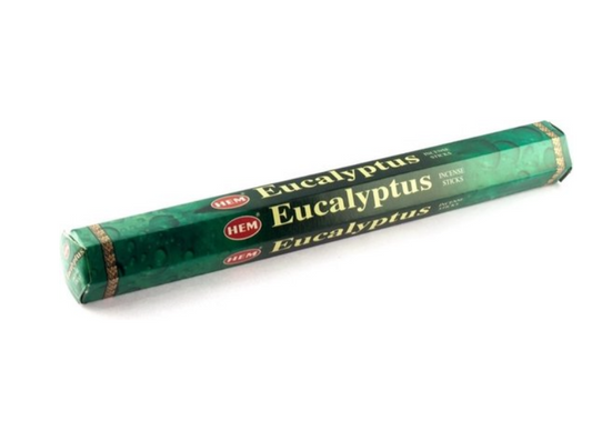 Encens HEM Eucalyptus – Boîte 20 bâtonnets