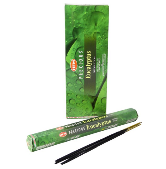 Encens HEM Eucalyptus – Lot de 6 paquets