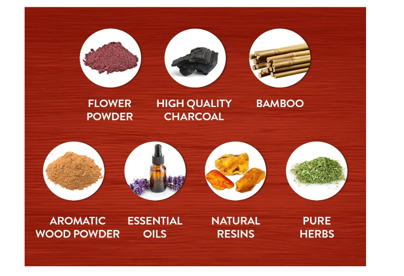 Encens HEM Red Rose – Boîte 20 bâtonnets