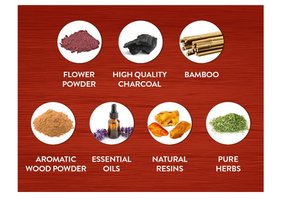 Encens HEM Red Rose – Boîte 20 bâtonnets