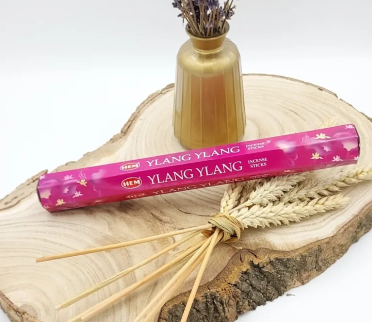Encens HEM Ylang-Ylang – Boîte 20 bâtonnets