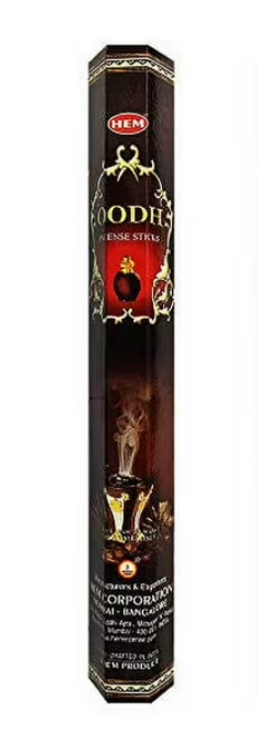 Encens HEM Oodh (Oud) – Boîte 20 bâtonnets