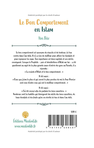 Le Bon Comportement en Islam – Ibn Bâz