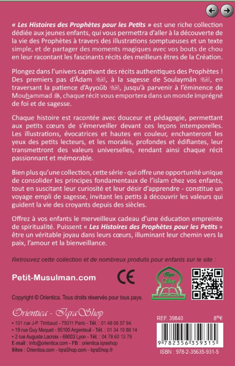 Le Prophète Adam – Les Histoires des Prophètes pour les Petits