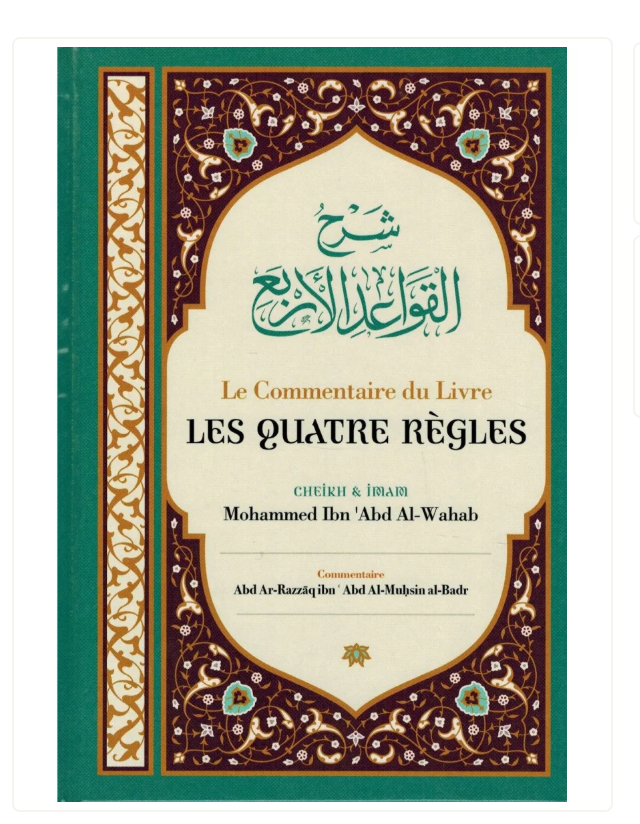 Le commentaire du Livre Les quatre règles