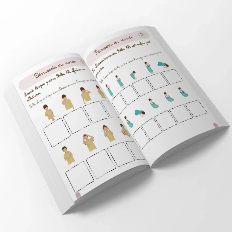 Mon tout premier cahier d'activité Montessori du Ramadan avec Bébé Ali