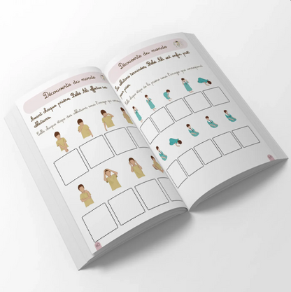 Mon tout premier cahier d'activité Montessori du Ramadan avec Bébé Ali