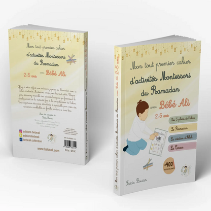 Mon tout premier cahier d'activité Montessori du Ramadan avec Bébé Ali