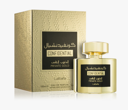 Lattafa Confidential Private Gold