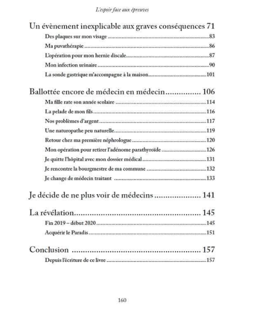 L’espoir face aux épreuves