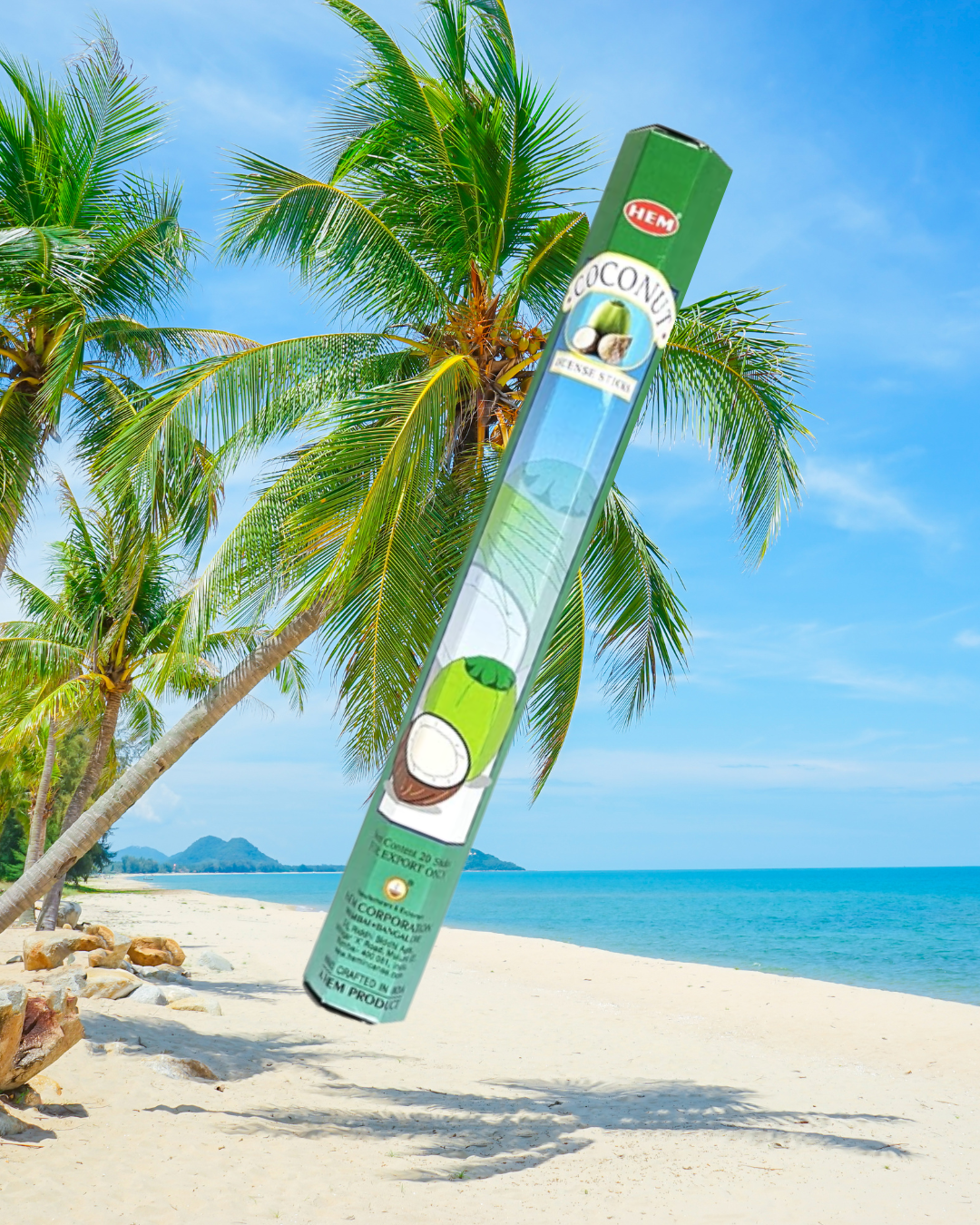Encens HEM Coco BOITE DE 20 STICKS