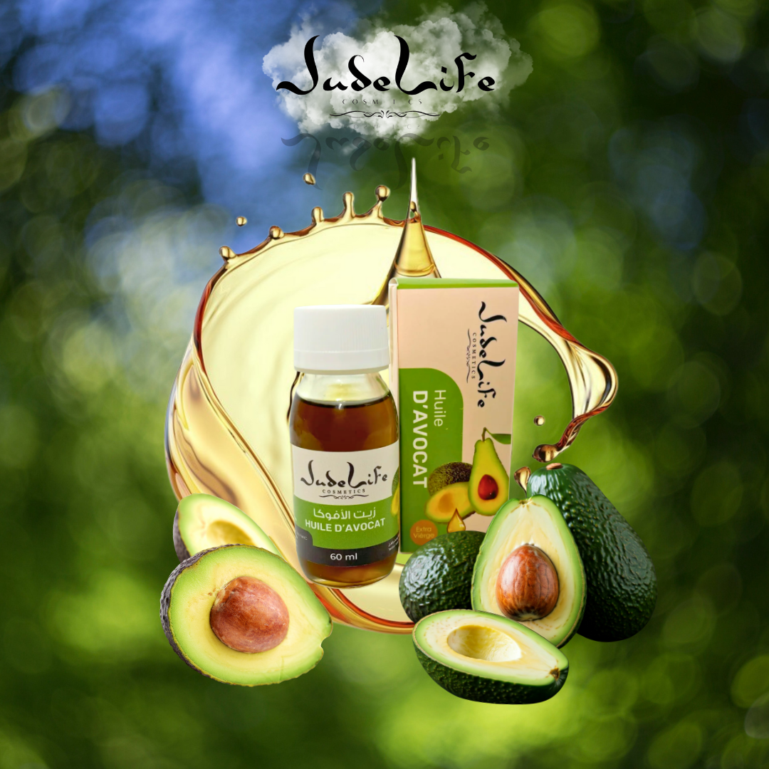 Huile d’Avocat 100% Pure – Pressée à Froid | Hydratante & Régénérante
Riche en vitamines A, D, E, K et acides gras, idéale pour la peau, les cheveux et la cuisine.